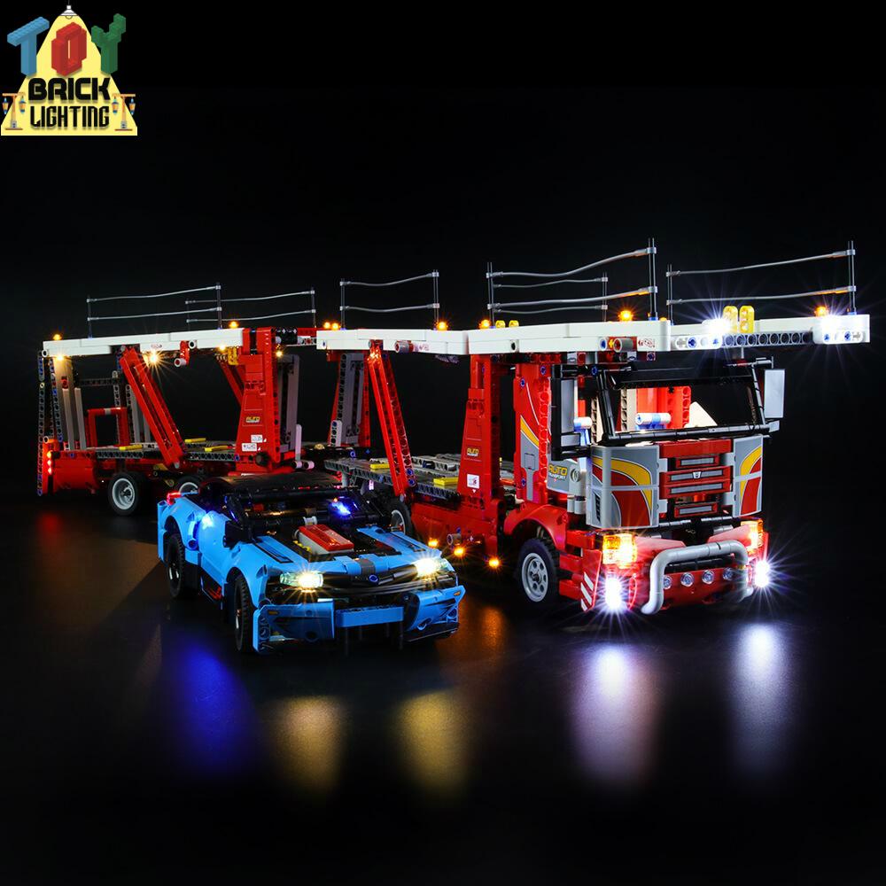 LED-Beleuchtungsset für LEGO® Technic Autotransporter (42098) – Toy Brick  Lighting