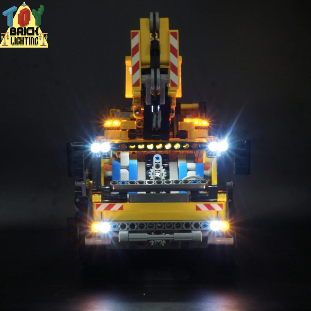 LED Light Kit for LEGO® Technic Mobile Crane MK II (42009) - Toy Brick Lighting