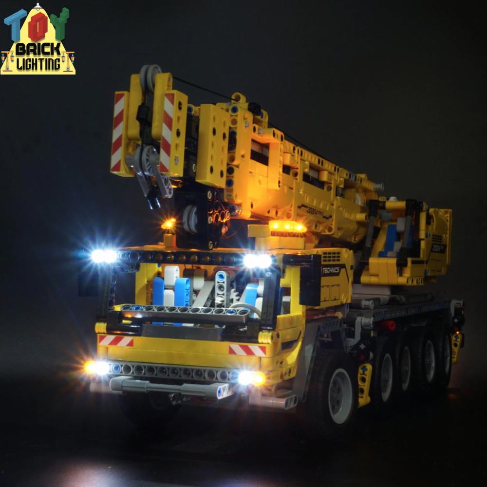 LED Light Kit for LEGO® Technic Mobile Crane MK II (42009) - Toy Brick Lighting