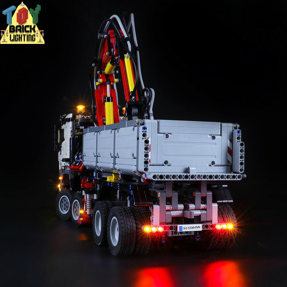 LED Light Kit for LEGO® Technic Mercedes-Benz Arocs (42043) - Toy Brick Lighting