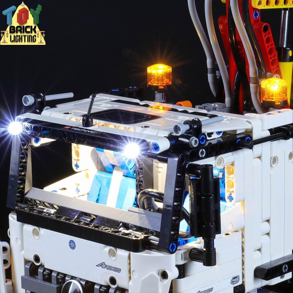 LED Light Kit for LEGO® Technic Mercedes-Benz Arocs (42043) - Toy Brick Lighting