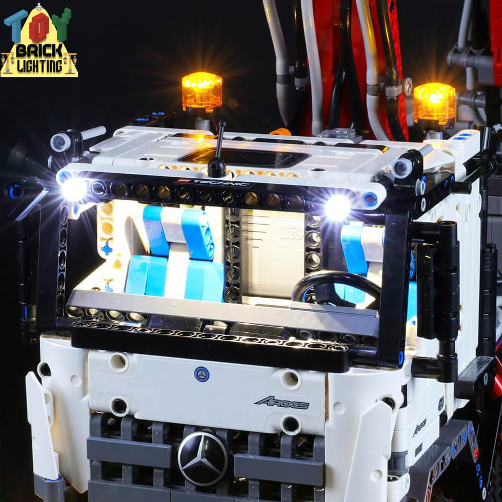 LED Light Kit for LEGO® Technic Mercedes-Benz Arocs (42043) - Toy Brick Lighting