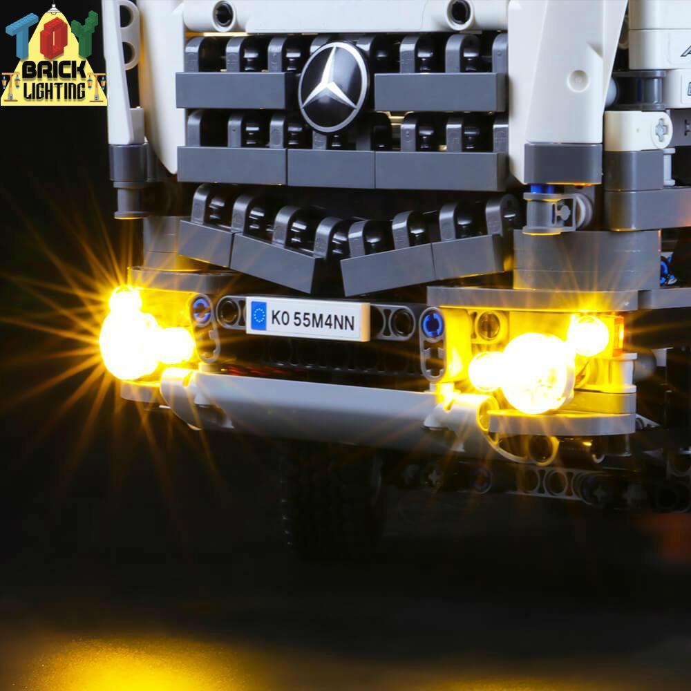 LED Light Kit for LEGO® Technic Mercedes-Benz Arocs (42043) - Toy Brick Lighting