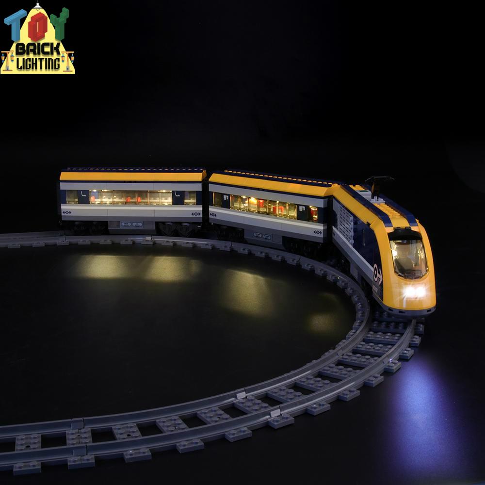 LED Light Kit For LEGO® City Passenger Train (60197) - Toy Brick Lighting