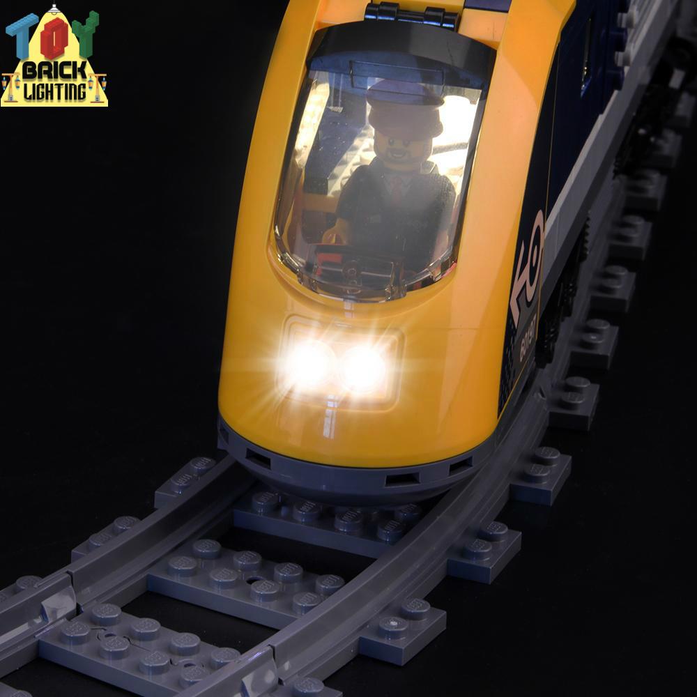 LED Light Kit For LEGO® City Passenger Train (60197) - Toy Brick Lighting