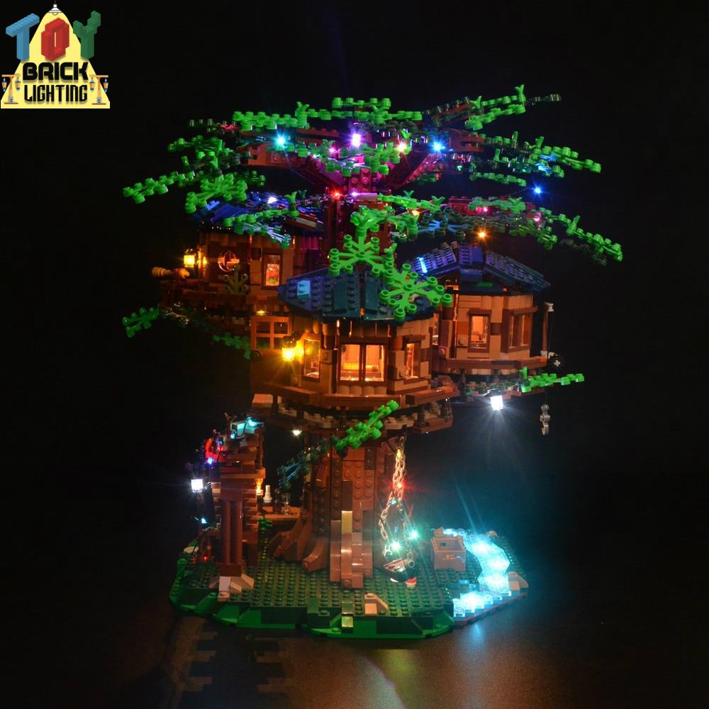 Remote Control LED Light Kit for LEGO® Tree House (21318) - Toy Brick Lighting