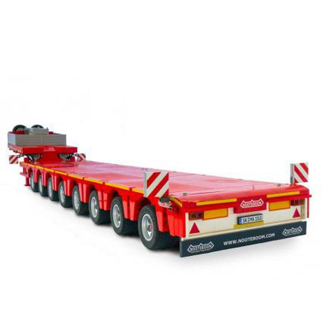 Remote Controlled Mercedes Actros With Trailer Technical Powered Set - Toy Brick Lighting