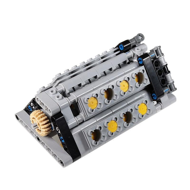V16 Technical Powered MOC Brick Set - Toy Brick Lighting