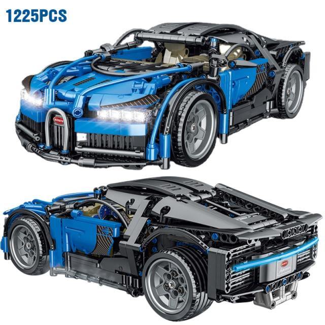Bugatti Cheyron MOC Brick Kit - Toy Brick Lighting